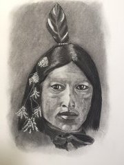 Sioux indianer, Regitze Schmidt